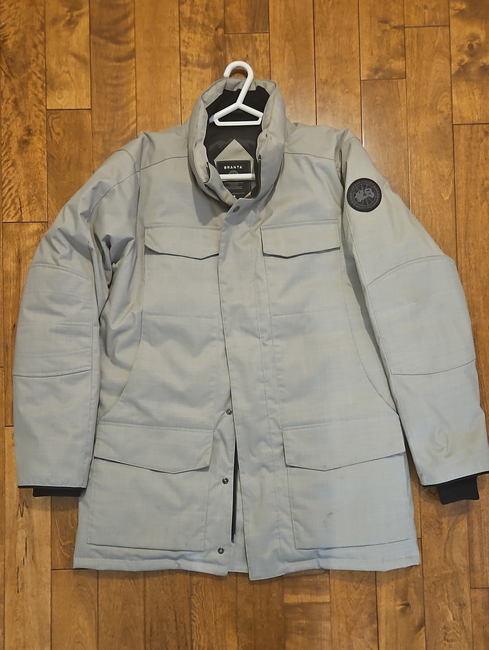 Authentic Canada Goose Branta Black Label Parka Sz L